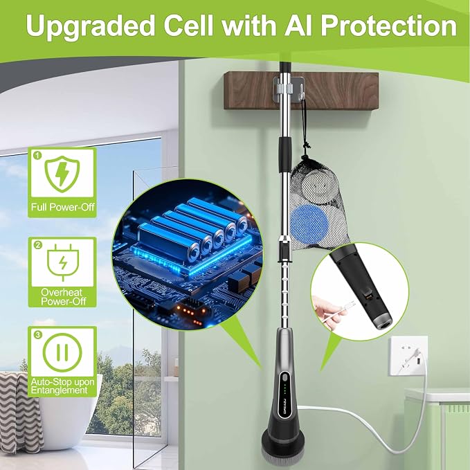 Dreazu G2-Pro Electric Spin Scrubber - Image 5