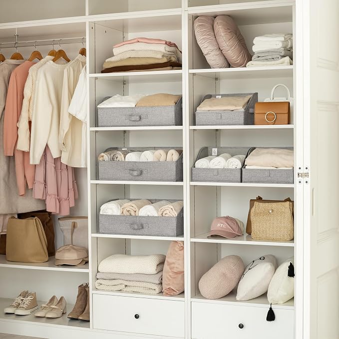 GRANNY SAYS Trapezoid Storage Bins, Closet Storage Bins, Purse Storage - Image 2
