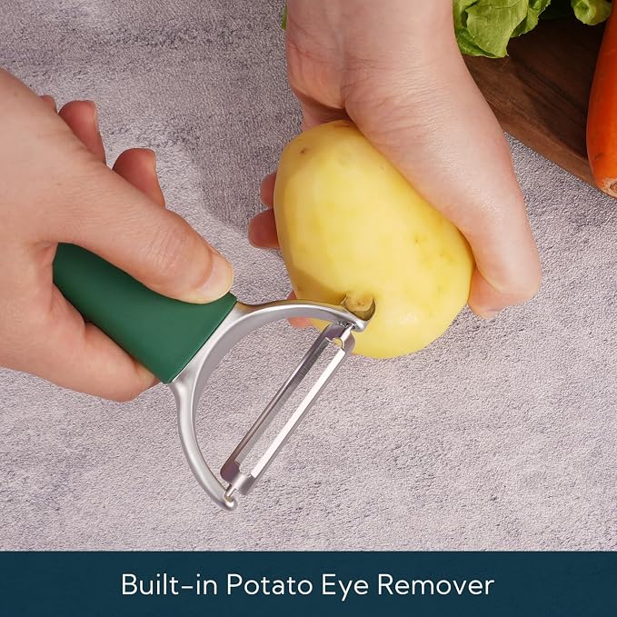 KITCHENDAO Swivel Vegetable Potato Peeler - Image 3