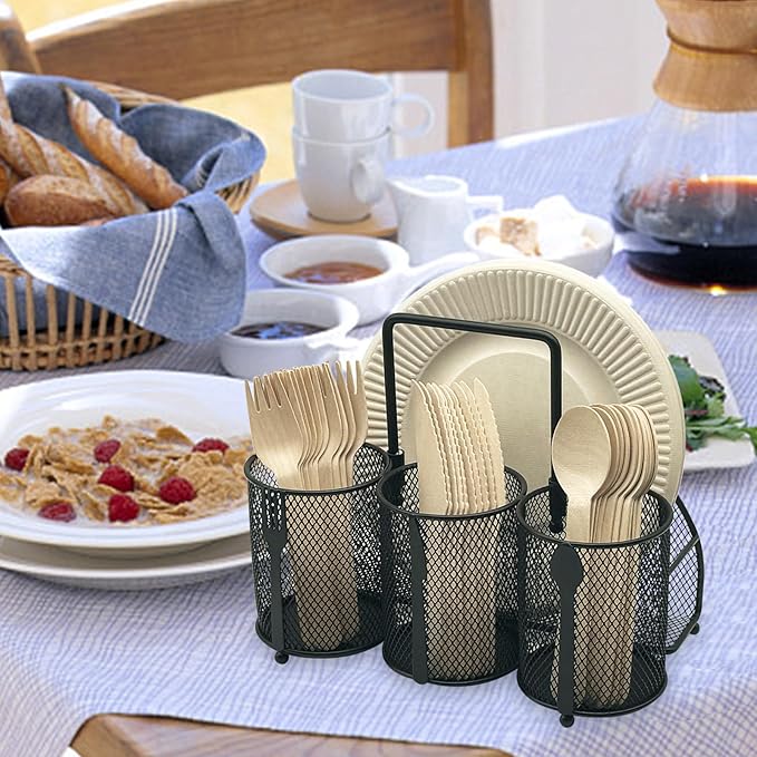 DysanVica Utensil Caddy Silverware Holder - Image 5
