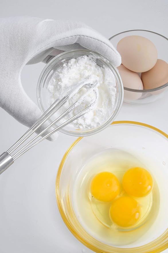 Mini Whisk, Stainless Steel Skinny Small Whisk Egg Beater - Image 2
