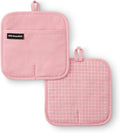 KITCHENAID Gourmet Series Gridlines Pot Holders 2-Pack Set, Heat Resistant up by KitchenAid