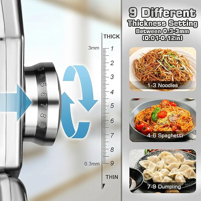 Sailnovo 3 in 1 Pasta Maker Machine - Image 2