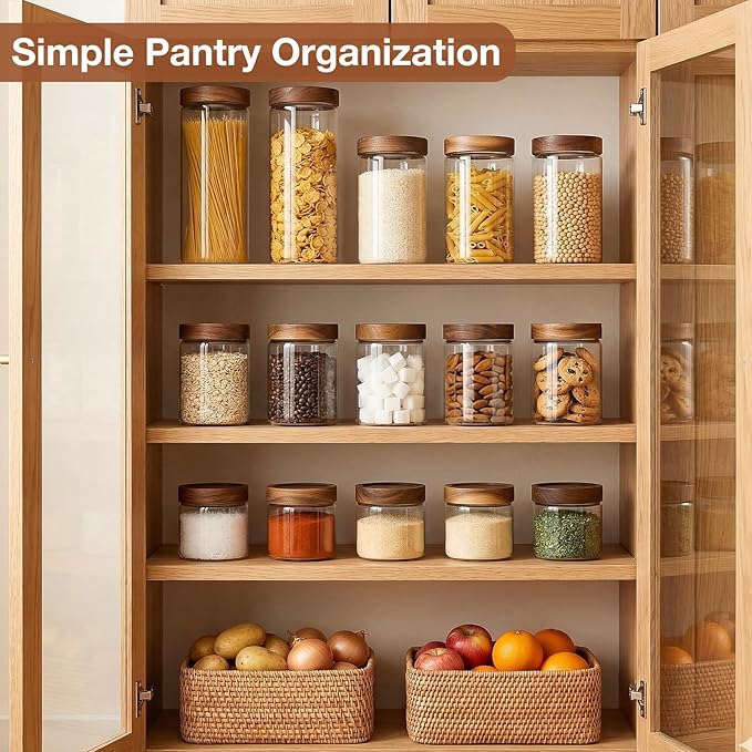 CONNOO 40oz Airtight Glass Storage Containers - Image 5