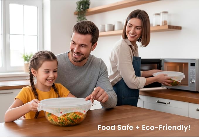 Microwave Spatter Screen, Non-Stick Mesh, Folds Flat, 13 Inch Splatter Guard - Image 2