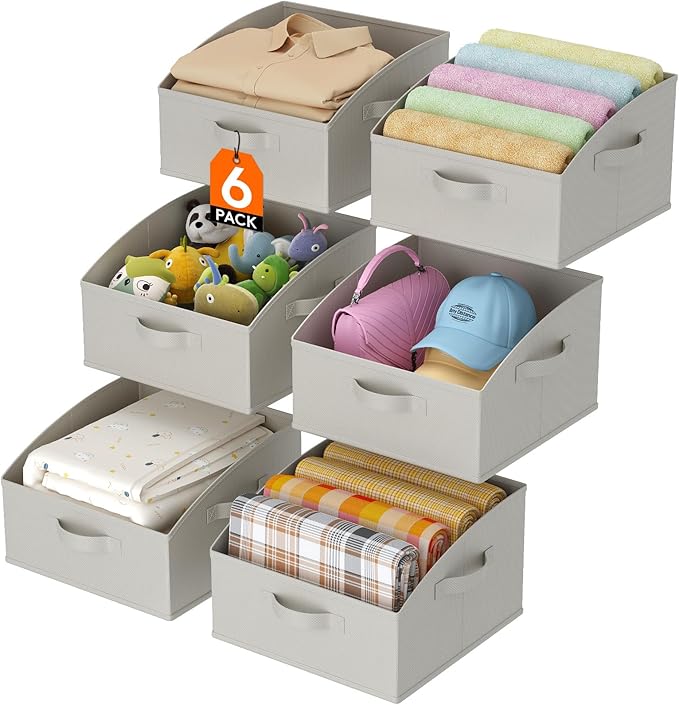 Lifewit Trapezoid Closet Storage Bins by Lifewit