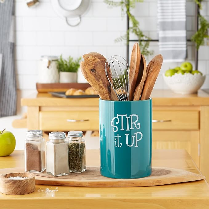 DII Kitchen Accessories Retro Collection Ceramics, Utensil Holder - Image 5