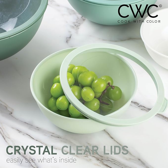 COOK WITH COLOR Mixing Bowls with Lids - Image 6