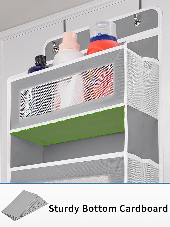 JARLINK Over The Door Organizer Storage, 5 Shelf Hanging Door Organizer - Image 8