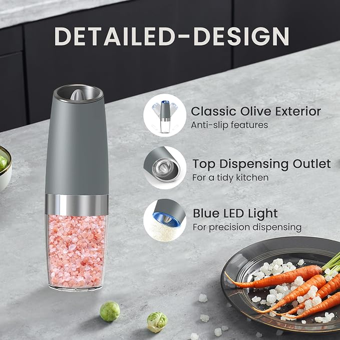 Battery Operated Salt And Pepper Grinder Set - Image 5