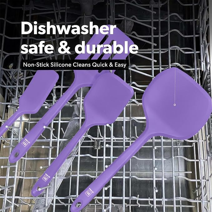 New DI ORO Silicone Turner Spatula Set - Image 6