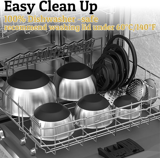 Mixing Bowls with Lids Set - Image 7
