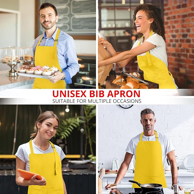 Utopia Kitchen 2 Pack Bib Apron, Adjustable - Image 5
