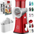 Zulay Kitchen Rotary Cheese Grater 5 Blade Cheese Shredder by ZulayKitchen