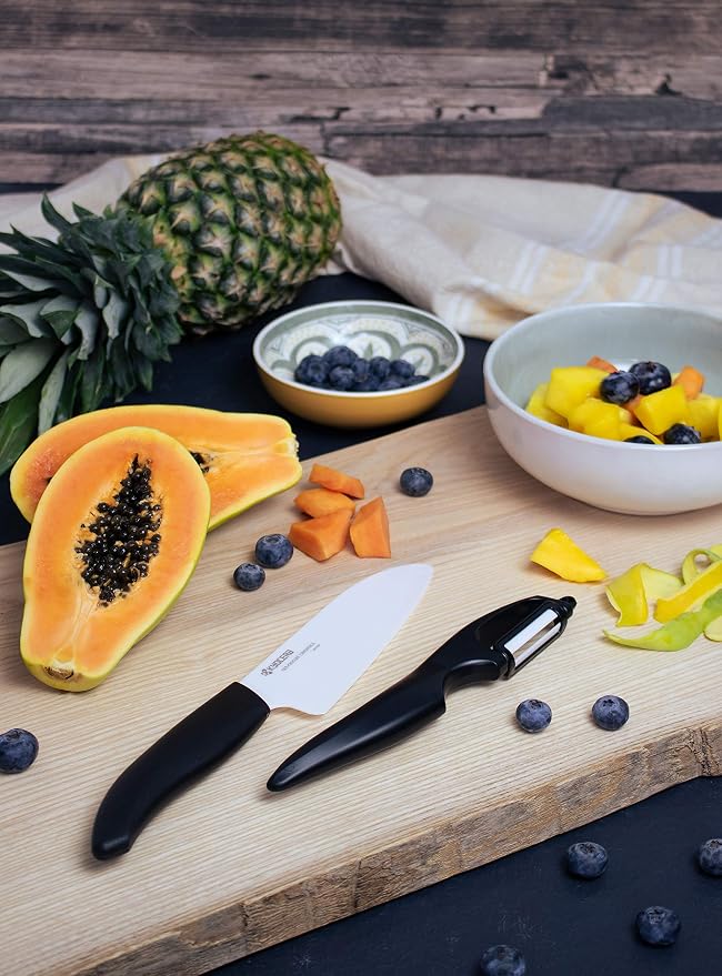Kyocera Advanced Ceramic Vertical Double Edge Blade Peeler - Image 3