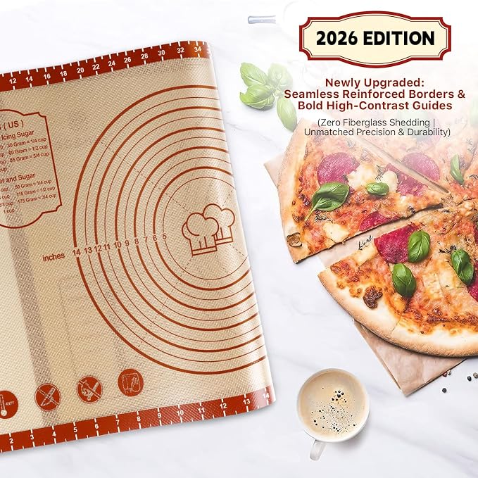 26x16 Inch Extra Thick Silicone Baking Mat - Image 2