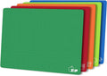 ZVP Flexible Plastic Cutting Board Mats Set of 5, Colorful Chopping Boards by ZVP