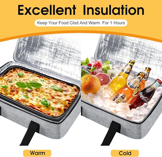Insulated Casserole Carrier, Portable Casserole Carrier - Image 4