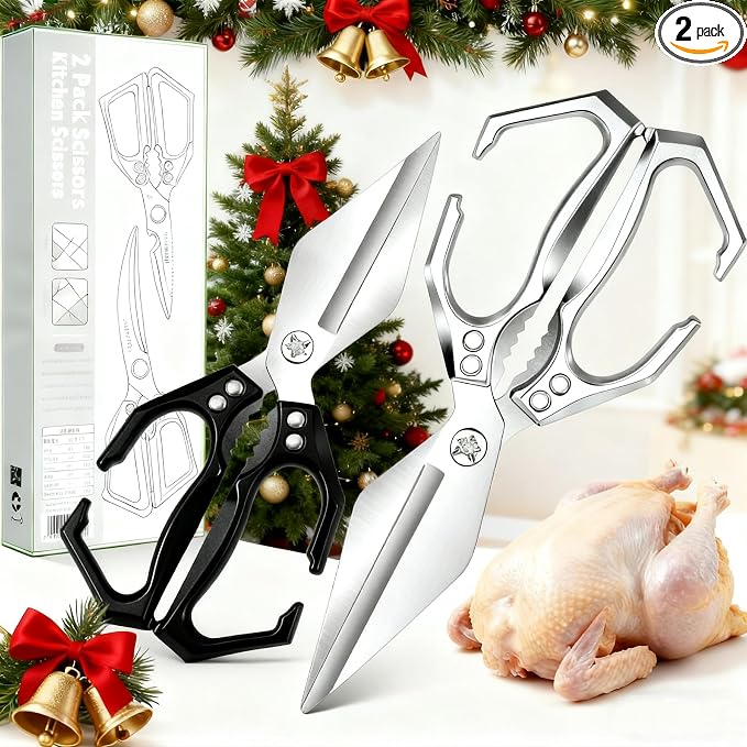 2-Piece Kitchen Scissors Set by Yourelexit%C2%AE