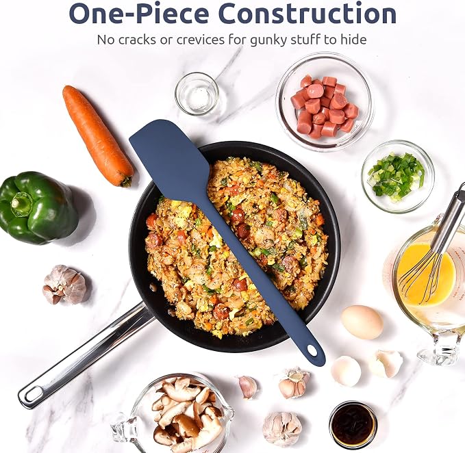 14in Extra Large Silicone Spatula: U-Taste 600ºF Heat Resistant Flexible - Image 9