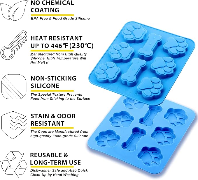 Anaeat 2 Pack Silicone Molds - Image 7