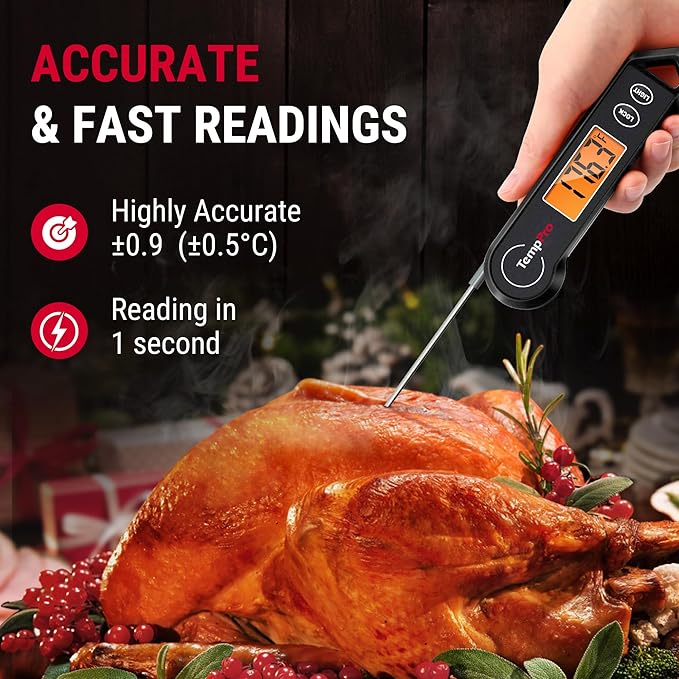TempPro TP19H Waterproof Digital Meat Thermometer - Image 2