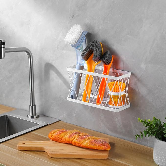 YIGII 3 Pack Adhesive Cabinet Door Organizer - Image 7