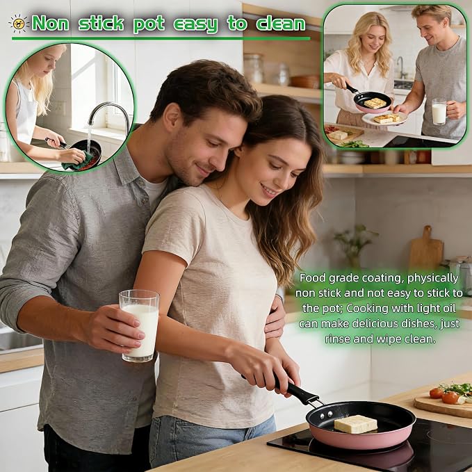 4.7 Inch Mini Skillet, Non-Stick Egg Pan - Image 5