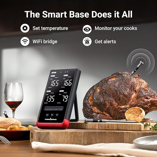 ThermoMaven Smart Bluetooth Wireless Meat Thermometer: Standalone Base - Image 2