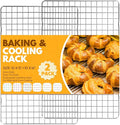 2 PCS Cooling Racks for Cooking and Baking, 15x10 Inches Stainless Steel by Unknown