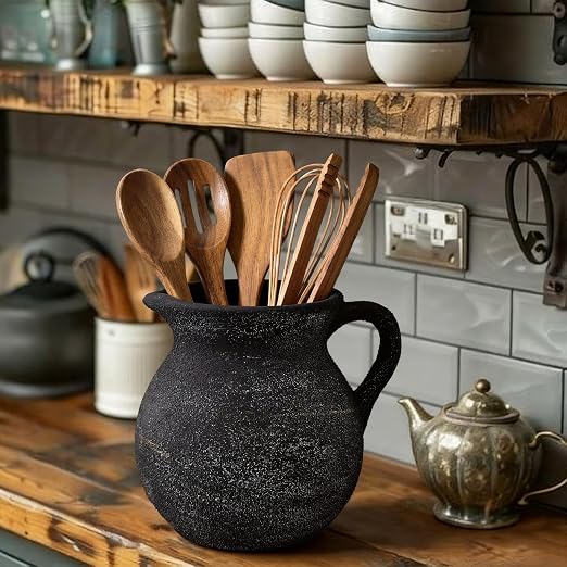 Potchen Rustic Kitchen Utensil Holder - Image 5
