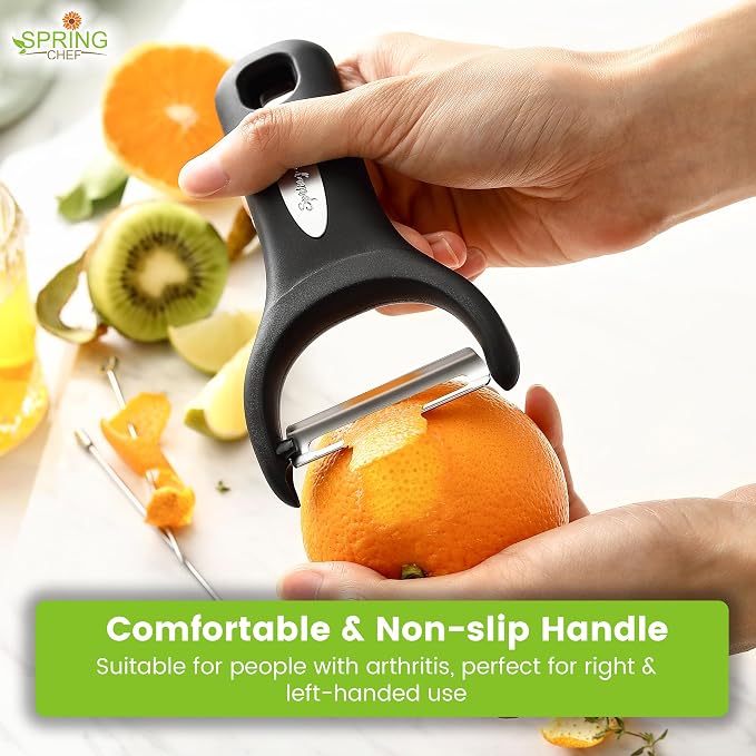 Spring Chef Stainless Steel Y Shaped Vegetable Peeler - Image 4