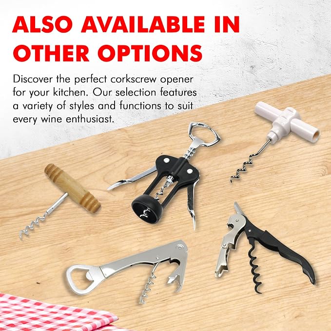 Chef Craft Select Travel Corkscrew, 4 inches in length - Image 7
