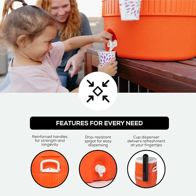Igloo Sports Cooler | Insulated Beverage Dispenser - Image 4