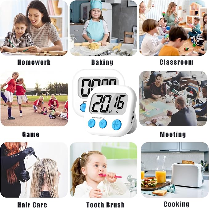 ZILLEEN Classroom Timer for Kids Teachers Digital Timers - Image 5