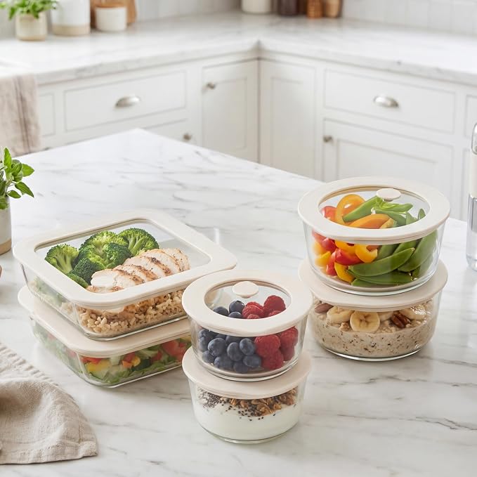 Urban Green Glass Food Container Set - Image 6