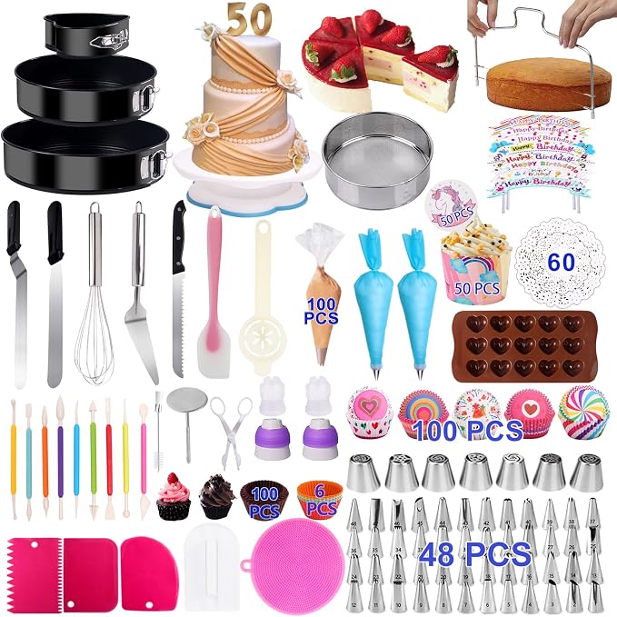 Cake Decorating Kits 567 PCS Baking Set by Unknown