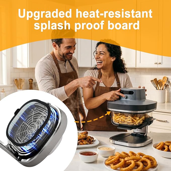 SelfTek Metal Mesh Splatter Shield Heat-Resistant Splash Guard - Image 5