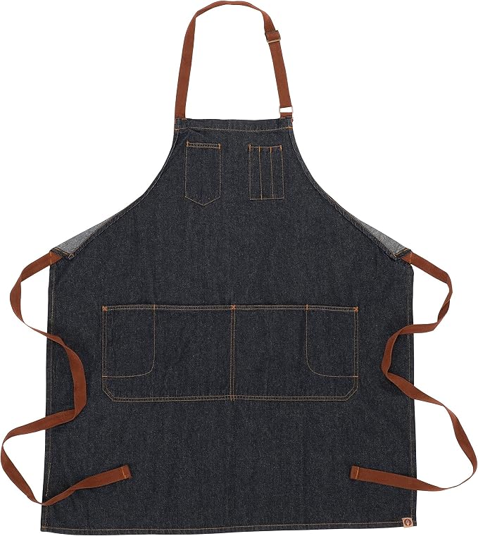 Chef Works Unisex Memphis Bib Apron - Image 6
