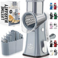 Zulay Kitchen Rotary Cheese Grater 5 Blade Cheese Shredder by ZulayKitchen