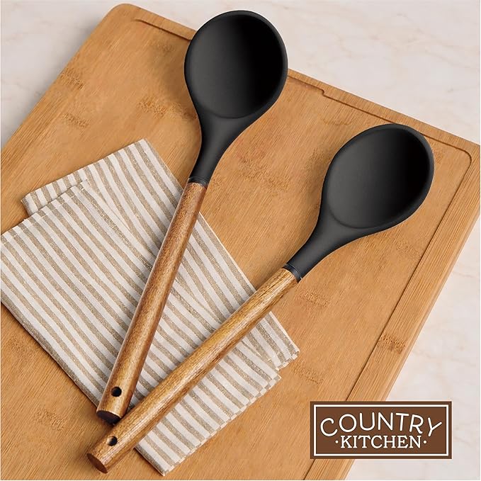 Country Kitchen Non Stick Silicone Utensil Set - Image 7