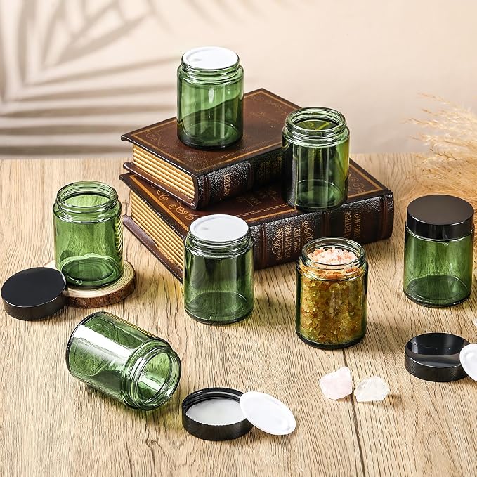 Domensi 24 Pcs Bulk 6oz Glass Jars - Image 6