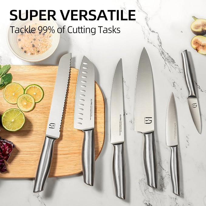 KnifeSaga Knife Set, Premium Knife Block Set - Image 7