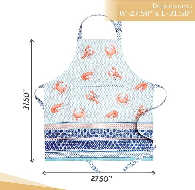 Maison d' Hermine 100% Cotton Apron - Image 4