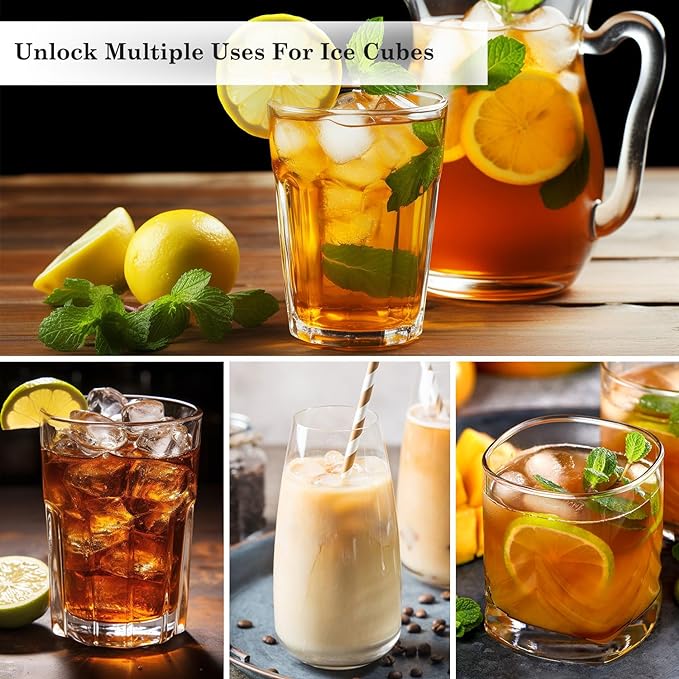 Mini Ice Cube Tray for Freezer: Small Plastic Ice Cubes Trays for Freezer - Image 4
