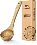 Ladle, Kaloo Teak Acacia Wooden Soup Ladle Spoons by KL+KALOO