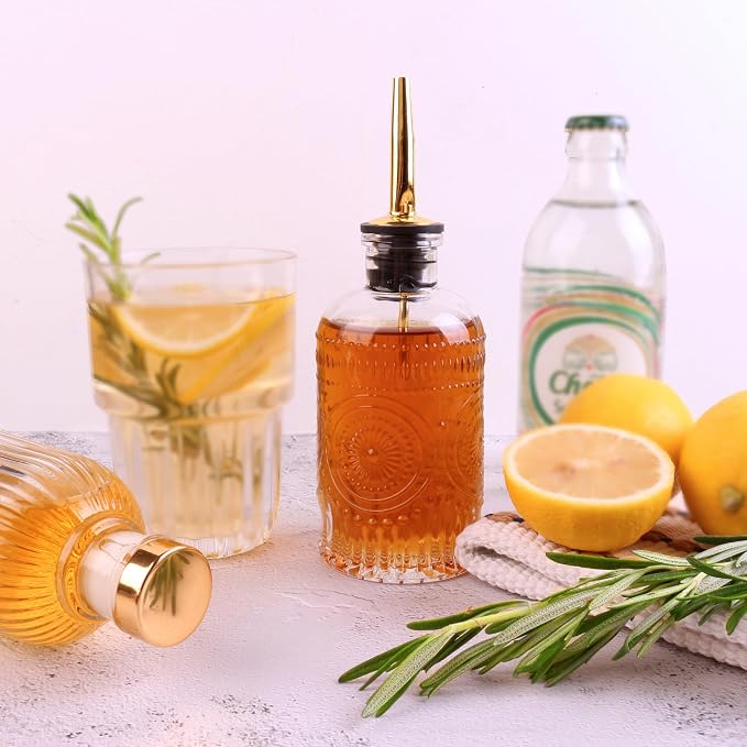 Glass Syrup Dispenser Set - Image 3