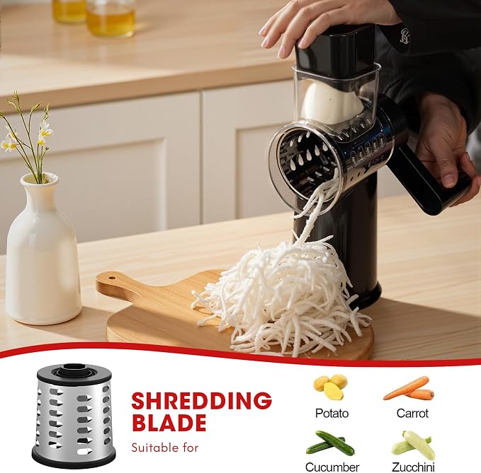 Rotary Cheese Grater Hand Crank - Image 5
