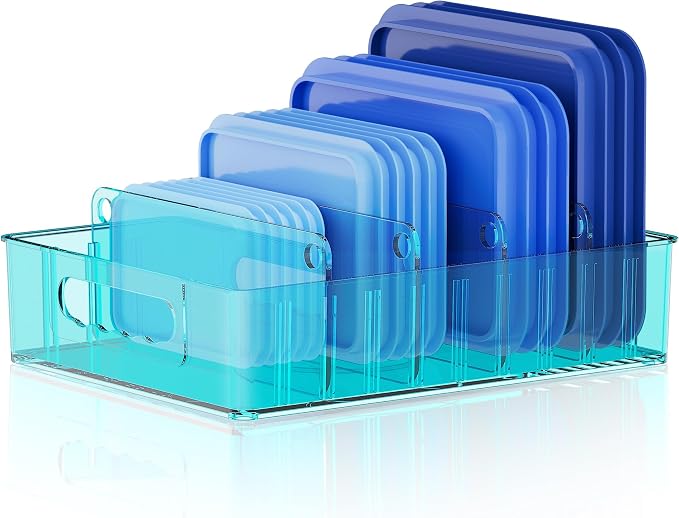 LYNG Lid Organizers Inside Cabinet, Food Container Lid Organizer by Unknown