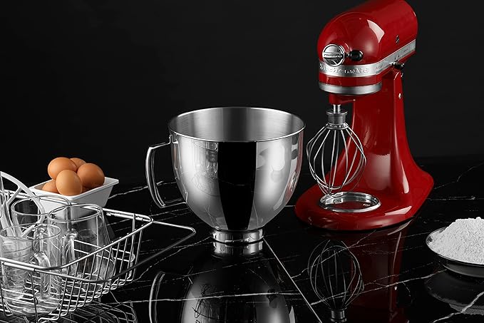 5 QT Stainless Steel Mixer Bowl Compatible - Image 4